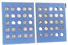 Lot of 37 Roosevelt Dimes Collection Starting 1946 Coin Folder Album 1946-1964-D — photo 2