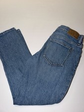 Madewell Jeans Women 25P Blue The Perfect Vintage Jean Mid Rise Raw Hem Denim