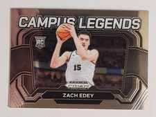 2024 Panini Prizm Draft Basketball Campus Legends Insert #8 Zach Edey RC