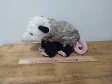 Wild Republic Possum Soft 12" Plush Stuffed Animal Plushy Plush Opossum
