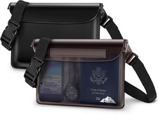 Waterproof Fanny Pack, Waterproof Pouch Dry Bag 2/3/4 Pack for Phone Passport Pu