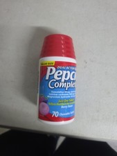 Pepcid 10mg Dual Action Complete BERRY 70 Chewable Tabs Ea 10/2028