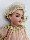 Antique 8.5" German Bisque Head Doll Globe Baby by Carl Hartmann c. 1920 — photo 9