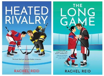 Rachel Reid Heated Rivalry & The Long Game 2 Books set Paperback Expedite Ship