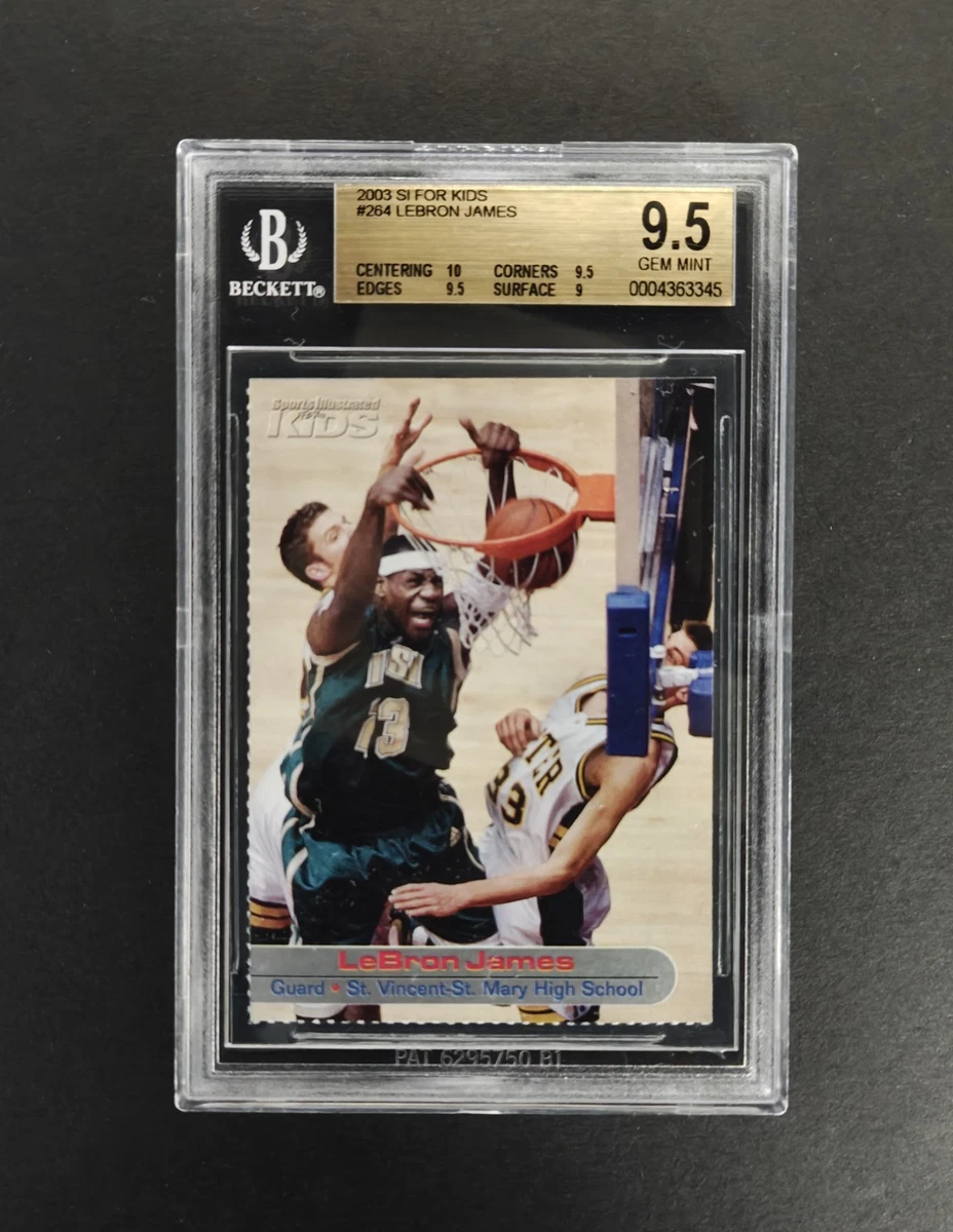 Lebron James Sports Illustrated In Basketball Trading Cards for
