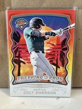 2025 Panini Prospect Edition - Prepping for the Pros Colt Emerson #20 (RC)