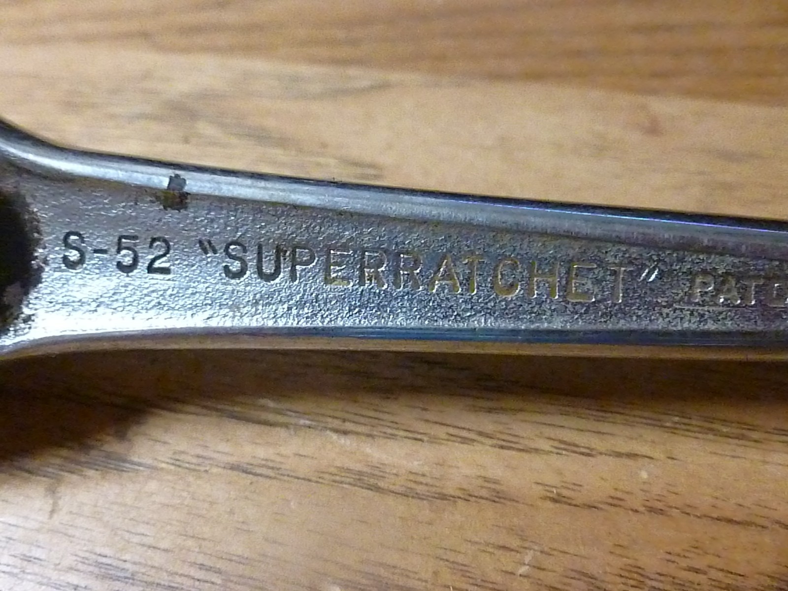 Vintage J. H. Williams & Co. Tool 1/2" dr Superratchet S-52 Ratchet 11" Long USA