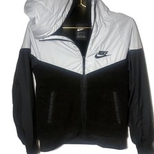 Nike Kids Sportswear Windrunner Hooded Sherpa Fleece Jacket