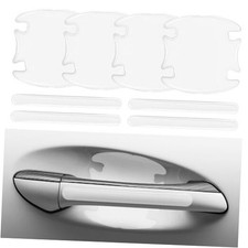 8PCS Car Door Handle Protector, Automotive Door Entry Guard, Transparent Paint