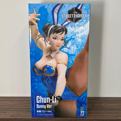FREEing B-style STREET FIGHTER Chun-Li Bunny Ver. 1/4 PVC Figure Japan Used