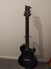 Rare PRS SE ONE Electric Guitar, Black, Korea Moon Inlays (String included)