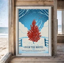 Over The Rhine Poster Acoustic Christmas Tour 2025