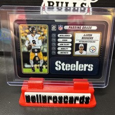 2025 Panini Optic Aaron Rodgers Passing Grade - Pittsburgh Steelers