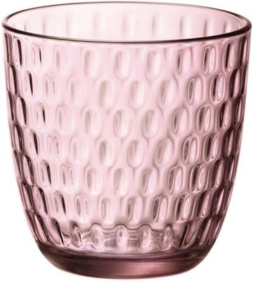 Bormioli Rocco Slot Set Becher, Pink, 6 Einheiten