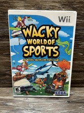 Wacky World of Sports (Nintendo Wii, 2009) CIB