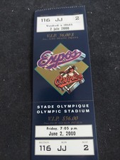Orioles Vs Expos June 2 2000 Full Ticket Ripken Hit Lee Stevens 2 HRs Orioles Vs Expos June 2 2000 Full Ticket Ripken Hit Lee Stevens 2 HRs