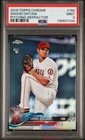 2018 Topps Chrome #150 Shohei Ohtani Pitching-Refractor PSA 9 Rookie RC