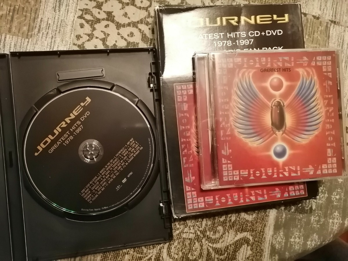 Journey Greatest Hits DVD 1978-1997 + CD Collector's Fan