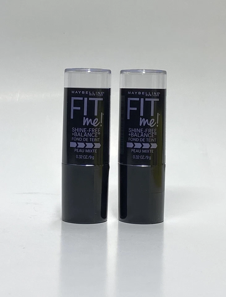Maybelline Fit Me Shine-Free + Balance Foundation Stick #110 - Porcelain Pack 2 - Image 2 of 4
