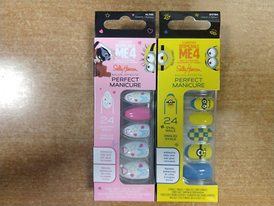 2 Sets: Sally Hansen x Despicable Me 4 Perfect Manicure Press-on Nails - D5
