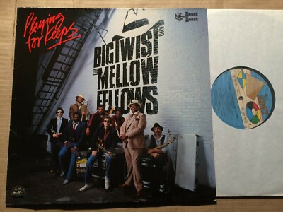 BIG TWIST and THE MELLOW FELLOWS - PLAYING FOR KEEPS - LP - GER 1983  (DI5562) 