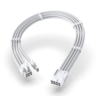 PCIe 8-Pin Female to PCIe 8-Pin 6+2 Male Power Supply Adapter Extension...