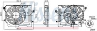 850080 Nissens LüFter, MotorküHlung FüR Ford