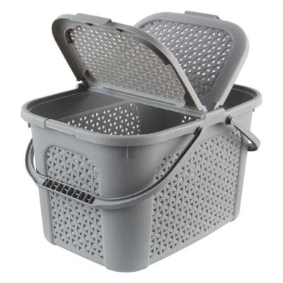 Panier à pique-niques Panier élégant Gris Camping Inca 28L Keeeper PP - Photo 1/4