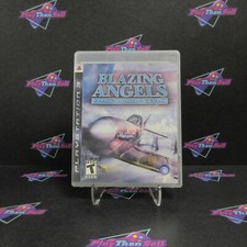 Blazing Angels Squadrons of WWII PS3 PlayStation 3 AD/DD Complete CIB - (See ..