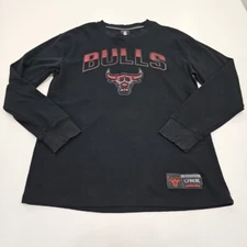Chicago Bulls NBA Basketball Long Sleeve Thermal Shirt XL Excellent Condition