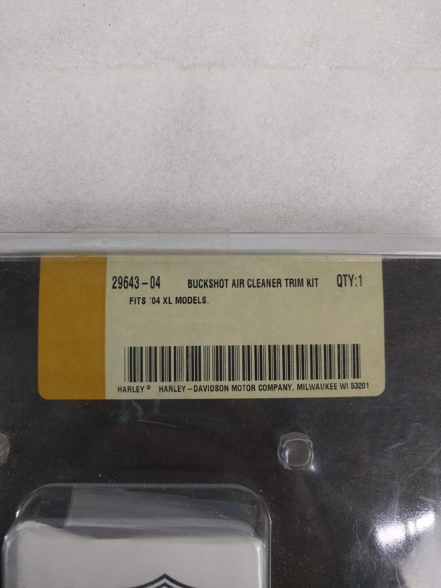 Harley-Davidson Sportster Buckshot Air Cleaner Kit 29643-04
