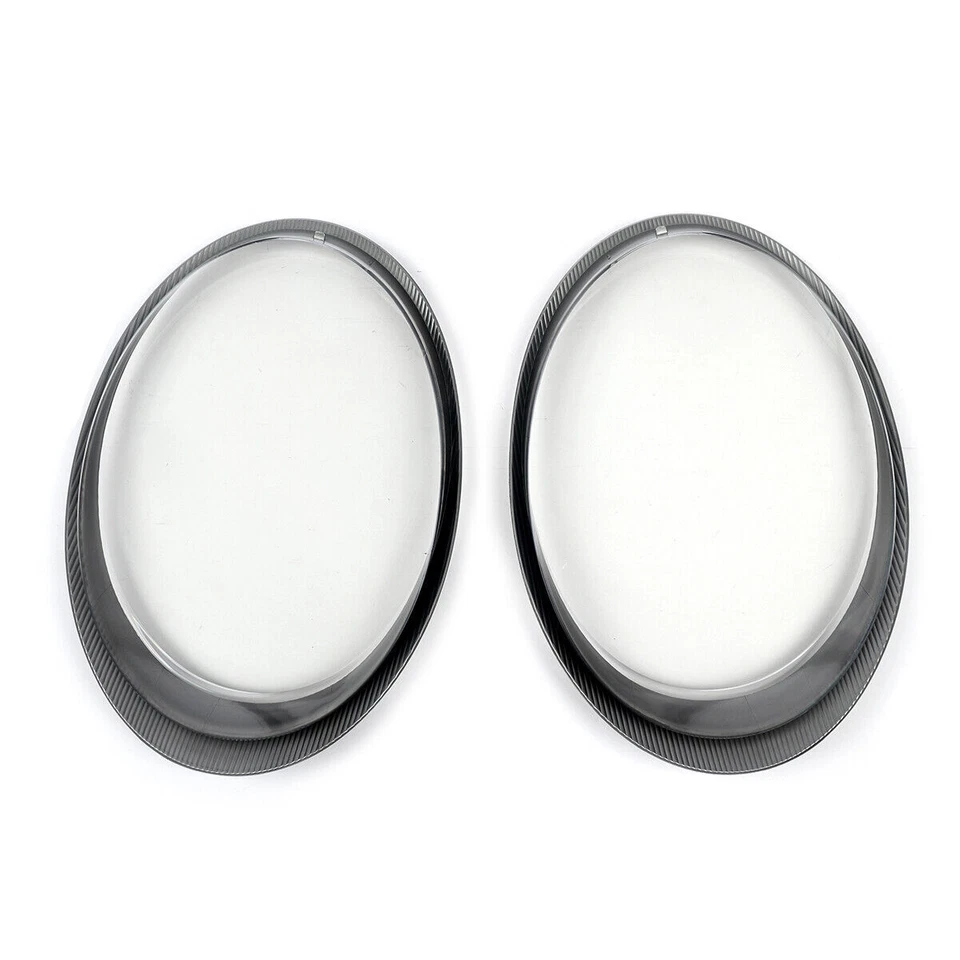 Cristal de faros para Porsche 997 911 Carrera 2006-12 patrón de carbono disco de dispersión Foto 4 de 4