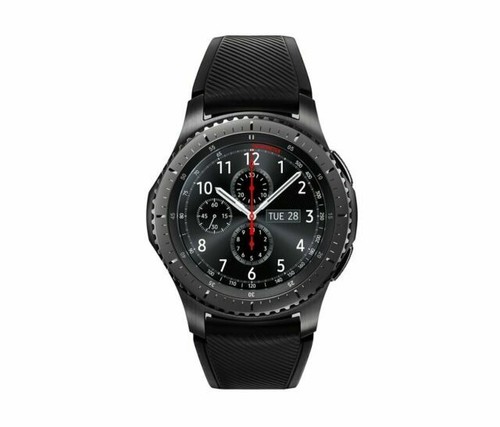 Samsung Gear S3 Frontier 46 mm Nera Cassa Nero Cinturino Smartwatch -  (SM-R760ND | eBay