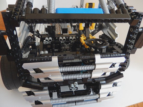 Lego 8458 Silver Champion / Silver Truck Technic Model 100% Complete