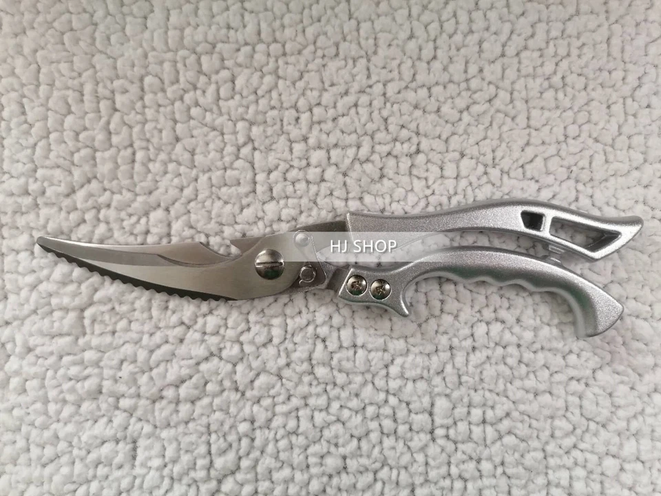 Stainless Steel Kitchen Shears Heavy Duty Scissors For Meat Fish Chicken Bone - Image 3 of 4