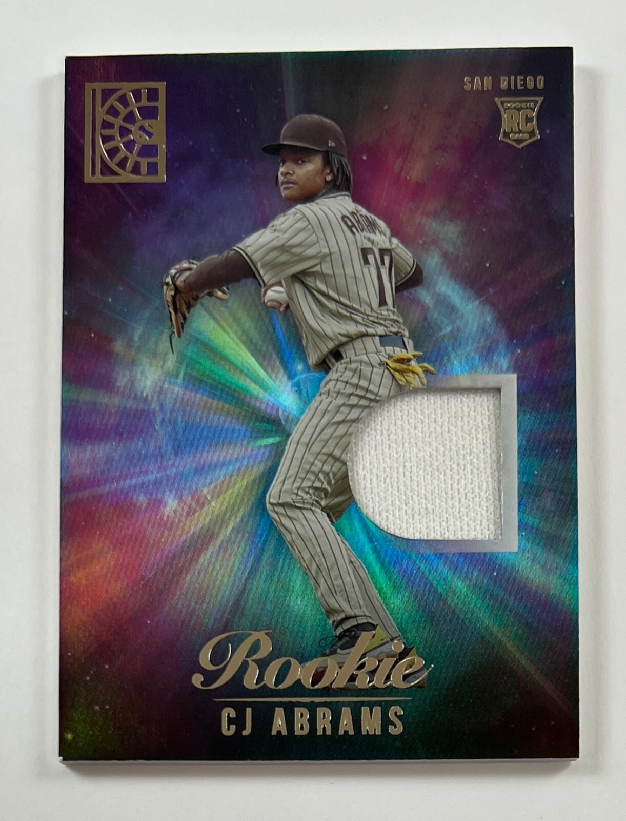 2022 Panini Capstone #RM-CJ CJ Abrams Relic Card AR47