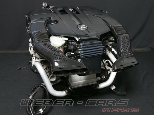 95km Mercedes W166 ML W292 GLE 400 W166 BM276821 Motor Triebwerk V6 Bi Turbo - Bild 2 von 12