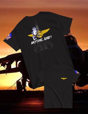 Ghosts of the Battlefield F-14 Tomcat ''Anytime Baby'' Shirt