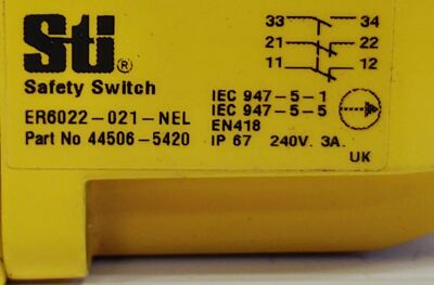 STI 44506-5420 ER6022-021-NEL Safety Pull Switch | eBay