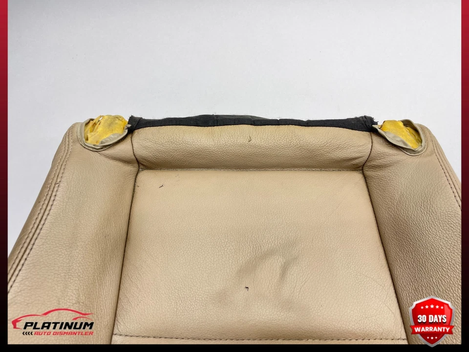 BMW E36 Z3 Convertible Right Side Lower Bottom Seat Cushion Beige OEM 1996-2002 - Image 3 of 4