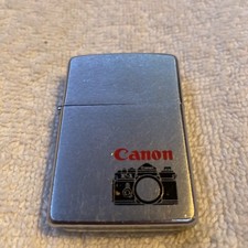 Vintage F1 Canon Camera Collectible Zippo Lighter