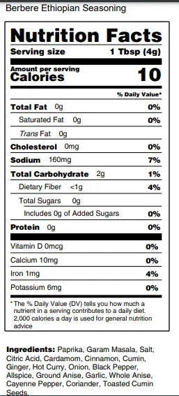 Condimento bereber etíope - Condimento de calidad premium - de NY Spice Foto 3 de 3
