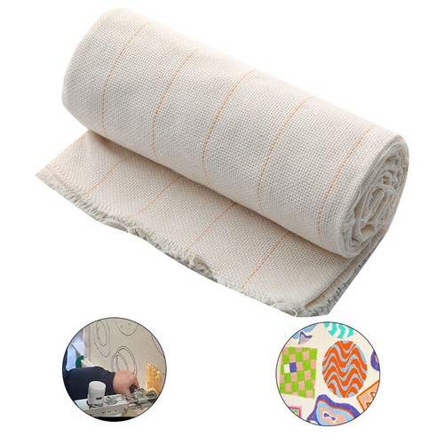 2.1x1meter Monk Cloth Tufting Cloth Marked Lines Woven Making Garments DIY .ac