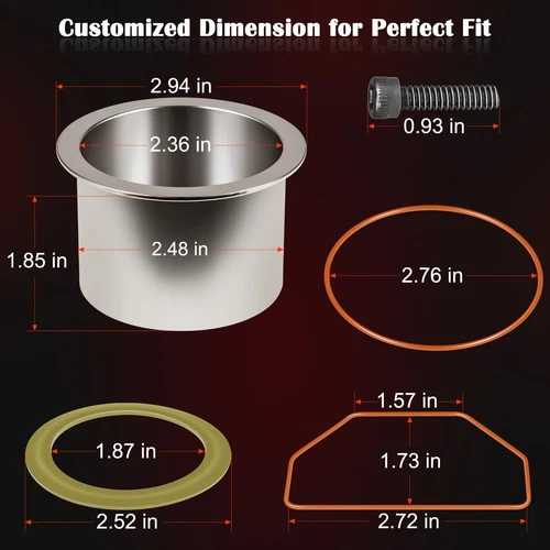 K-0650 Cylinder Sleeve Replacement Kit with DAC-308 Pre-Formed Piston Ring - Picture 7 of 11