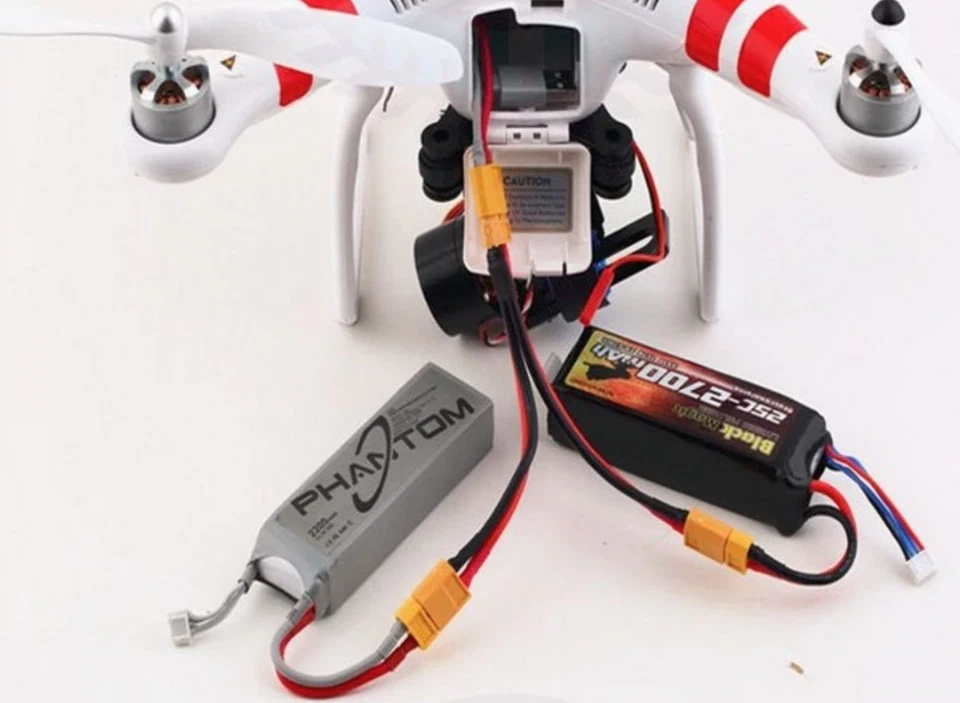 ✅ XT60 Adapterkabel Y Y-Kabel Parallel Lipo Akku Buchse Stecker 12AWG Kabel 10cm - Bild 4 von 4