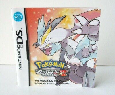 Pokemon White 2 Manual *OOS* | eBay