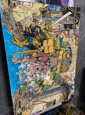 Vintage 1987 Random House Teenage Mutant Ninja Turtles Splinter Puzzle 100 piece