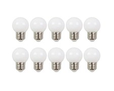 10x E26/E27 G45 Globe LED Light Bulb Lamp Lights Bulbs Lamps 3W Equivalent 40W