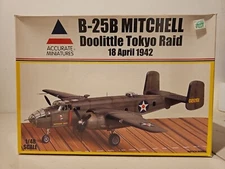 Accurate Miniatures #3430 B-25B Mitchell Doolittle Tokyo Raid 1942 1:48 NISB 