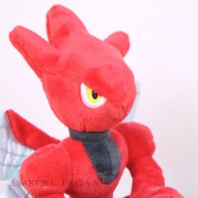 Pokemon Center Original Pokemon fit Mini Plush #212 Scizor doll